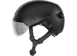 Abus Hud-Y Ace Cycling Helmet Velvet Black - L 57-61 cm