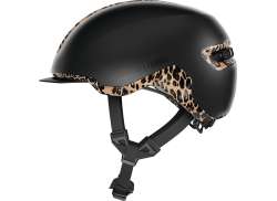 Abus HUD-Y Cycling Helmet Leo Black - M 54-58 cm
