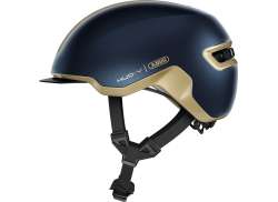 Abus HUD-Y Cycling Helmet Midnight Gold - L 57-61 cm