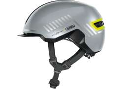 Abus HUD-Y Cycling Helmet Signal Silver - S 51-55 cm