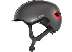 Abus Hud-Y Fahrradhelm Titanium