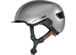 Abus Hud-Y Fietshelm Gleam Silver