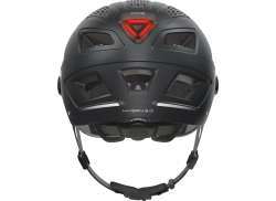 Abus Hyban 2.0 Ace Casque Avec Visière Velours Noir - L 56-61 cm