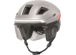 Abus Hyp-E Ace Fahrradhelm Silber - S 51-55 cm