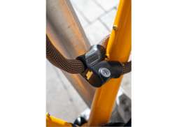 Abus Infinity Loop 1806 Bloqueio De Corrente 140cm - Laranja