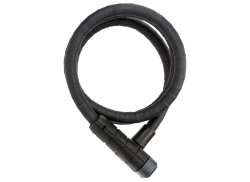 Abus Microflex 钢缆锁 Ø15mm 120cm - 黑色