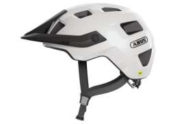 Abus MoTrip Mips 骑行头盔 Shiny 白色 - M 54-58 厘米
