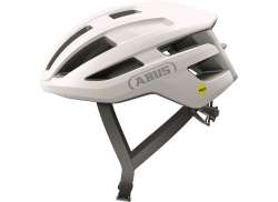Abus PowerDome Mips サイクリング ヘルメット Polar ホワイト