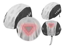 Abus Rain Cover Toplight for Helmet Uni - Transparent/Black