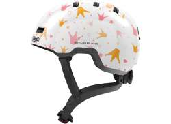 Abus Skurb Детский Велосипедный Шлем Белый Crowns - M 50-55 См