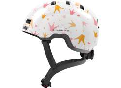 Abus Skurb Kid Casco Da Ciclismo Bianco Crowns - M 50-55 cm