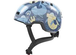 Abus Skurb Kid Fietshelm Blauw Sharks - S 45-50 cm
