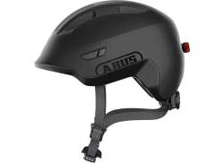 Abus Smiley 3.0 Ace LED Cycling Helmet Velvet Black - M 50-5