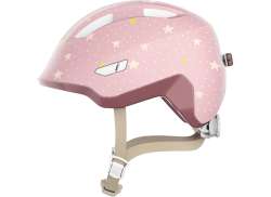 Abus Smiley 3.0 FL.ACE LED Childrens Helmet Rosestars - S 4