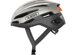 Abus StormChaser Ace Cycling Helmet Lunar Silver - L 57-61 c