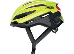 Abus StormChaser Cycling Helmet Neon Yellow