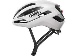 Abus Taipan Led Casque De V&eacute;lo Shiny Blanc - M 54-58 cm