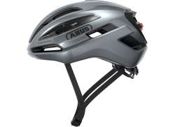 Abus Taipan Led Fahrradhelm Graphite Silber - M 54-58 cm