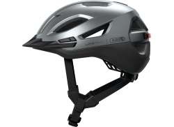 Abus Urban-I 4.0 Ace Casco Da Ciclismo Graphite Argento - L 57-61 cm