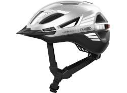 Abus Urban-I 4.0 Ace 사이클링 헬멧 신호 실버 Signal Silver