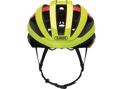 Abus Viantor Bici Da Corsa Casco MIPS Neon Yellow/Black