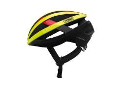 Abus Viantor Racefiets Helm Neon Geel/Zwart - S 51-55