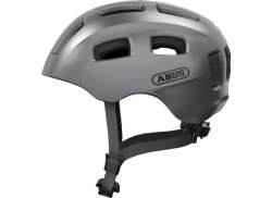 Abus Youn-I 2.0 Barns Cykelhj&auml;lm Graphite Silver - M 52-57cm