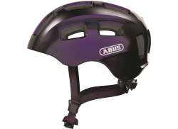 Abus Youn-I 2.0 Casco Ciclista Negro/Violeta - S 48-54 cm