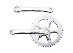 ADD+ Kurbelsatz 36 Z&#228;hne 130mm F&#252;r. MeeFiets - Silber