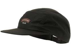 Agu 5-Panel Fahrrad Mütze Schwarz Black