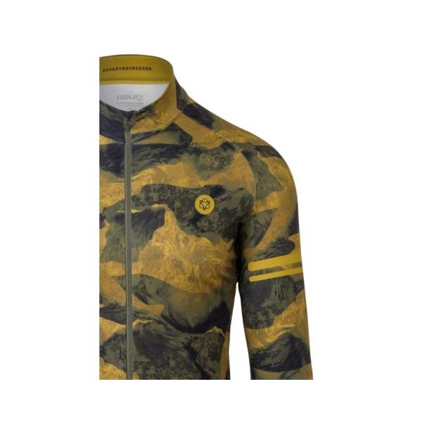 Agu Abstract Mountains Shirt Performance Heren Groen M kopen bij HBS