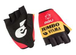 Agu Belgian Champion Gloves Short Team Visma - 2XL