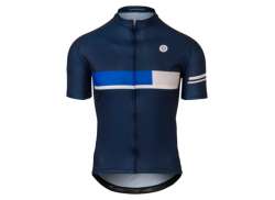 Agu Cheie Tricou Cu M&acirc;necă Lungă Pentru Ciclism Ss Essential Bărbați Ad&acirc;nc Albastru - 2X