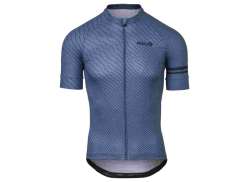 Agu Chippie Lines Shirt Ss Essential Herre Bl&aring; Blue