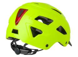 Agu Cit-E lV Led Cycling Helmet Fluo Yellow - L/XL 58-62