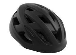 Agu Civick 사이클링 헬멧 + 후미등 블랙