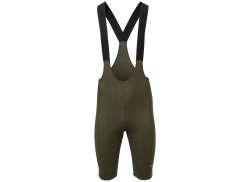 Agu Comfort Plus サイクリング パンツ ショート サスペンダー 男性 グリーン Green