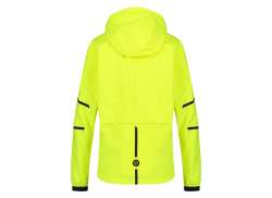 Agu Compact Veste De Pluie Commuter Hi-Poisson Femmes Neon Yellow