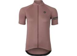 Agu Core Tricou Cu M&acirc;necă Lungă Pentru Ciclism Ss Essential Damă Maro Flux - L