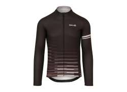 Agu Deschis Blocks Tricou Cu Mânecă Lungă Pentru Ciclism Essential Negru Black