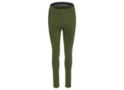 Agu Essential Aderente Pantaloni Da Ciclismo Lungo Donne Verde Green