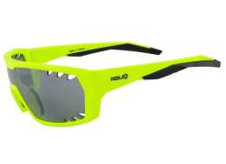 Agu Essential Beam Fietsbril Smoke Grijs Fluor. Yellow