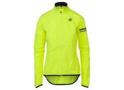 Agu Essential Bicicleta Casaco De Chuva Mulheres Fluo Amarelo - L