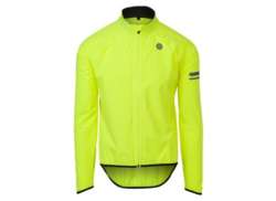 Agu Essential Bicicletta Giacca Antipioggia Uomini Fluor. Yellow