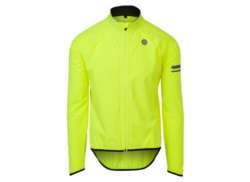 Agu Essential Bicycle Rain Jacket Men Fluor. Yellow - 2XL