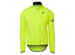 Agu Essential Casaco De Chuva Homens Neon Amarelo - L