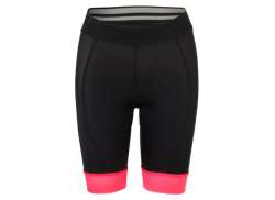 Agu Essential Court Pantalon De Cyclisme Femmes Corail néon/Noir