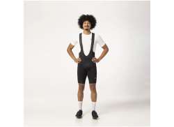 Agu Essential Fietsbroek Kort Bretels Heren Zwart Black