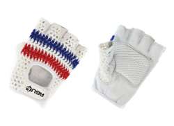 Agu Essential Handschoenen Kort Wit/Rood/Blauw