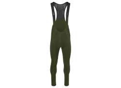 Agu Essential II Pantal&oacute;n Ciclista Largo Tirantes De Hombre Verde - L